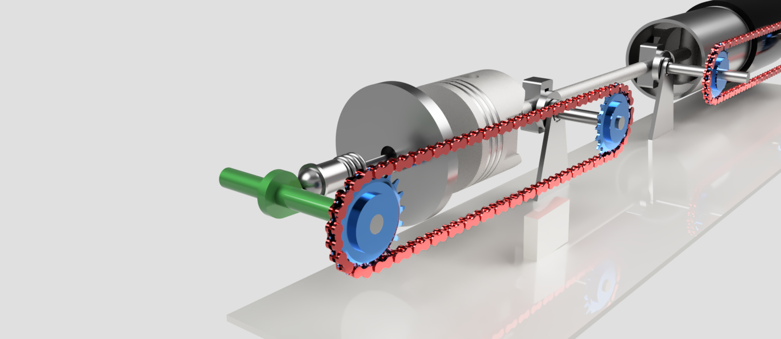 扩展器自由活塞发动机