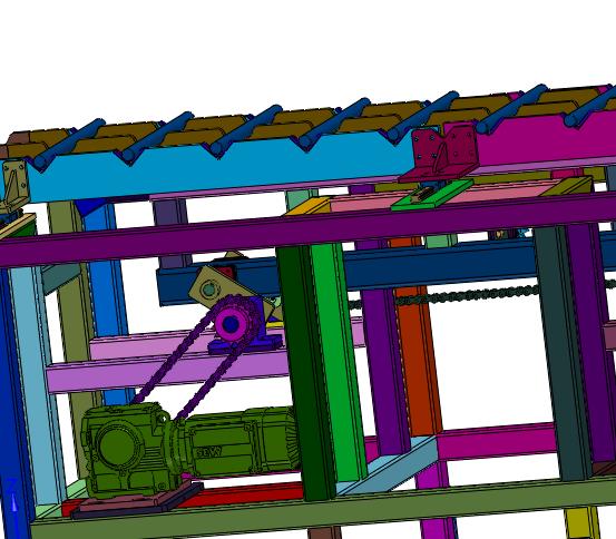 电动驱动的步进送料机构