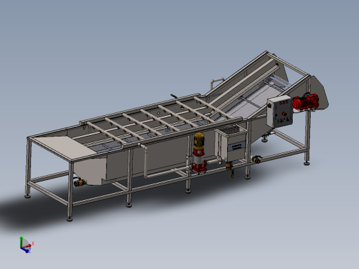 食堂全自动蔬菜水果苹果清洗机洗菜机