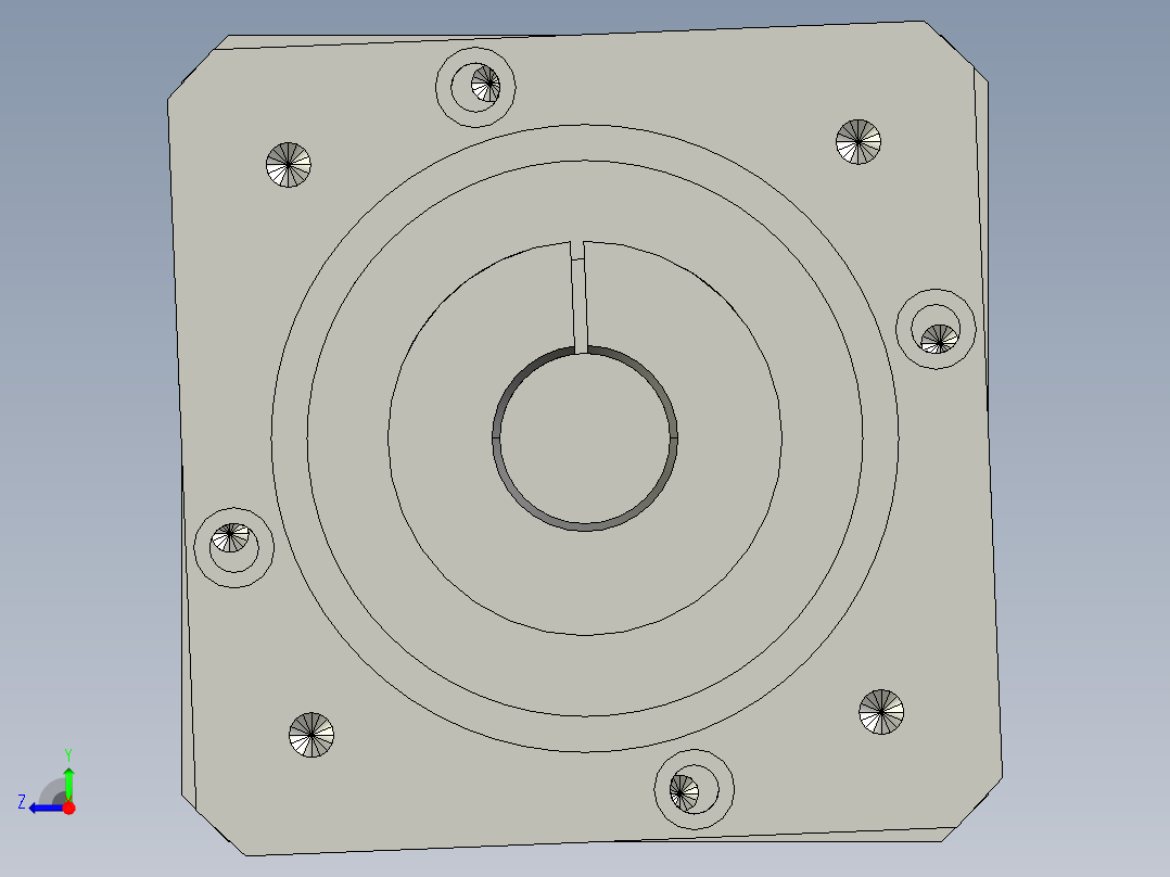 斜齿PHL090-L2 19-70-90-M6 CZ20.STEP右视图