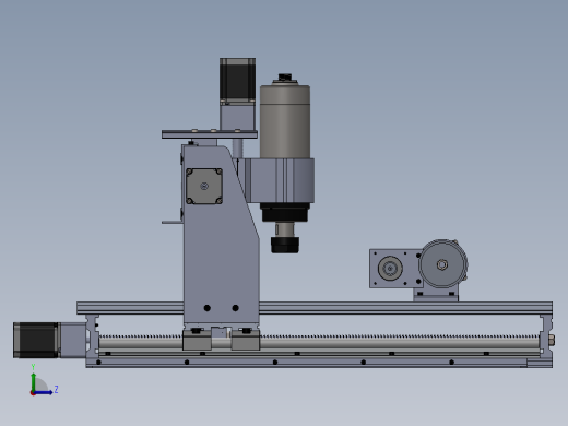 cnc迷你加工中心左视缩略图
