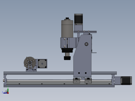 cnc迷你加工中心右视缩略图