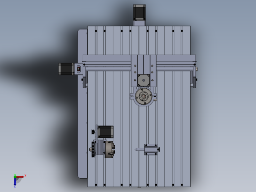 cnc迷你加工中心俯视缩略图