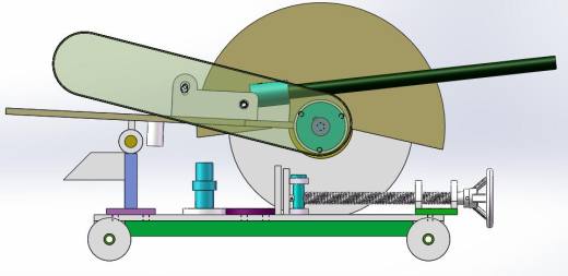 手动砂轮裁断机（sw18可编辑+工程图）缩略图