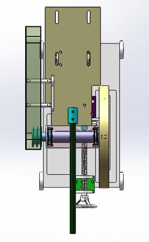手动砂轮裁断机（sw18可编辑+工程图）缩略图