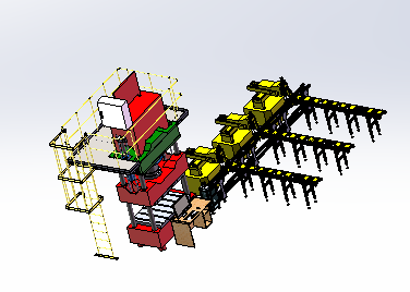 大吨位自动冲压生产线sw17可编辑