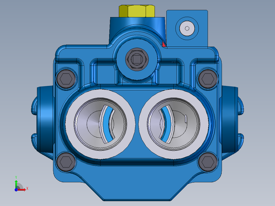 Continental Hydraulics-HPV-10B35-RF-O-1R液压元件前视图