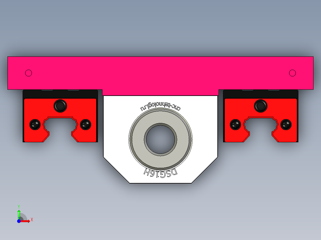 B3003423-丝杠模组前视图