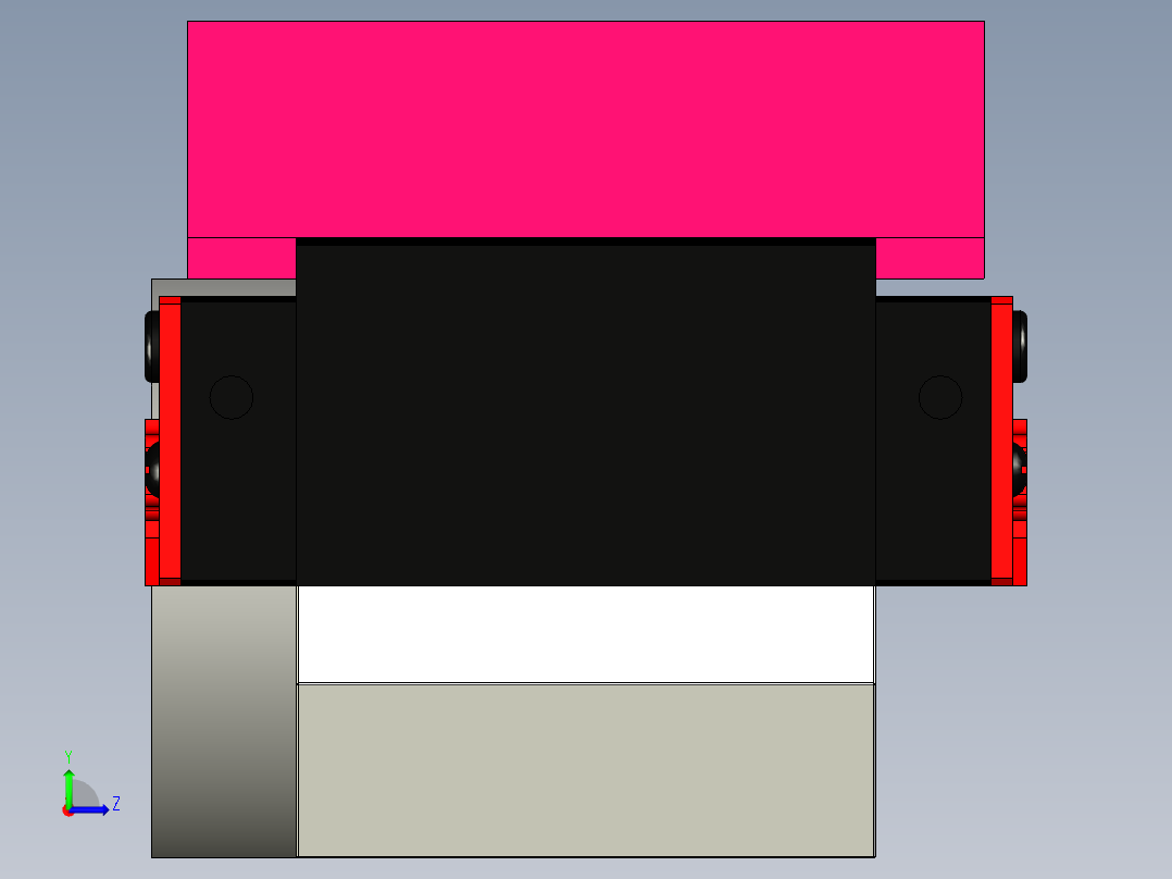 B3003423-丝杠模组左视图