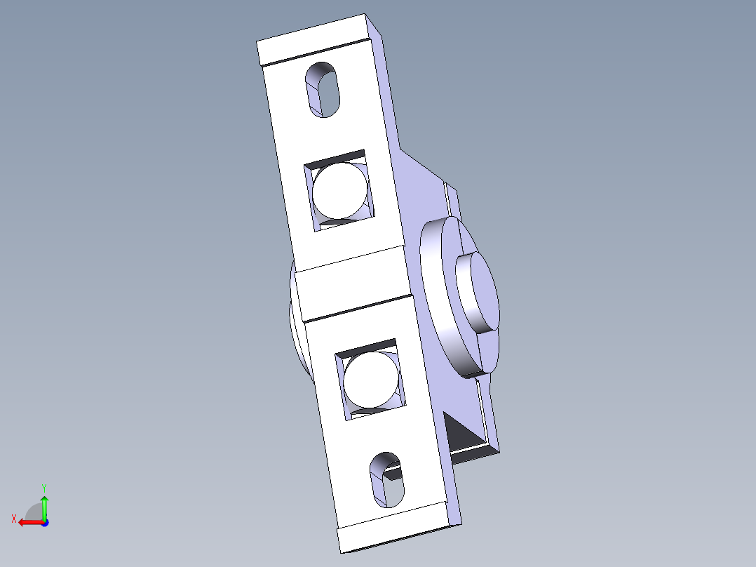 水管工块后视图