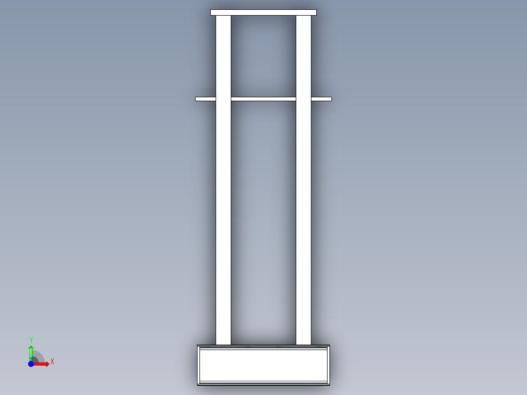 60度立模机前视图