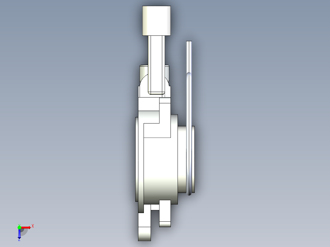 A0003702-完全详细的STHIL039油泵俯视图