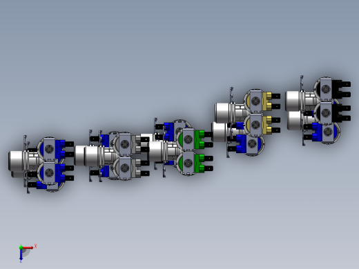 10款DSVP42-双出口先导式电磁阀模型俯视缩略图