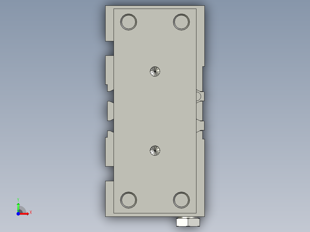 MGPM16-125Z-M9BL前视图