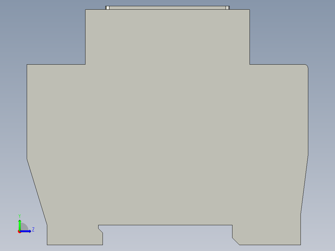 电控柜-111H000519电源插座AC30左视图
