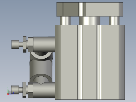 脱料气缸00333左视缩略图