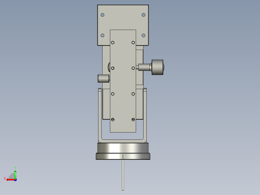 k-下料模组-剔除后视图