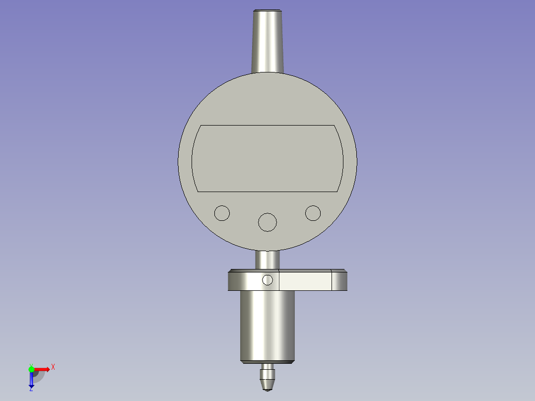 气隙量块组件GRX俯视图