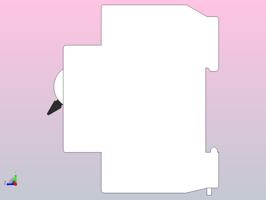 RDX30-32小型断路器[RDX30-32-1P+N-C20A]右视缩略图