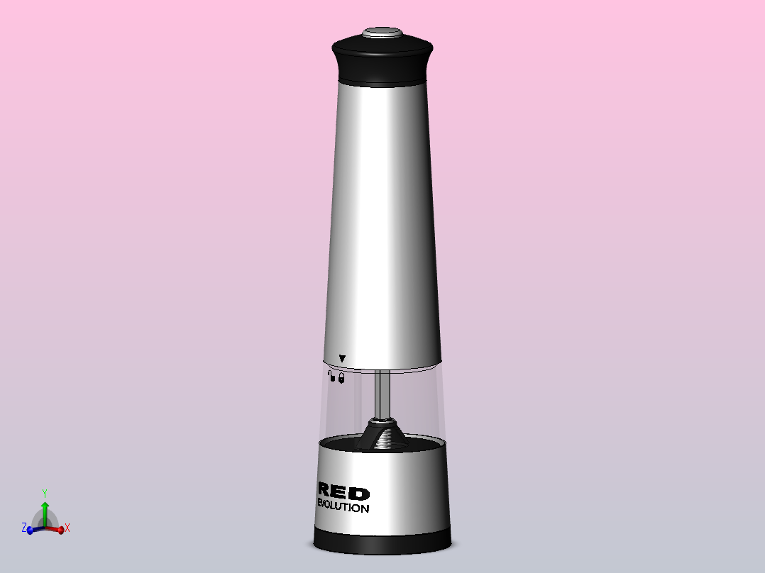 香料研磨机主视图