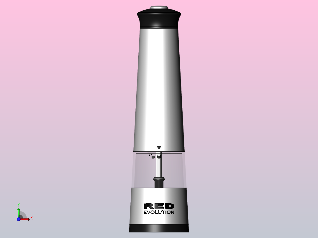 香料研磨机前视图