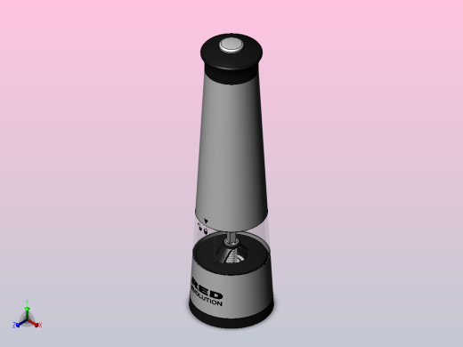 香料研磨机正等轴测缩略图