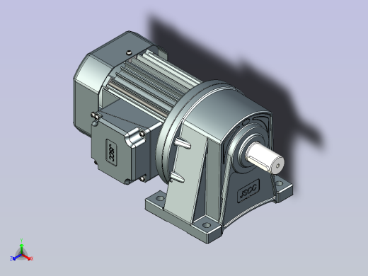精研卧式标准电机 s250h03-L