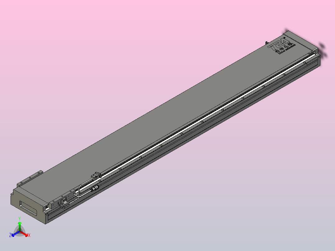 直驱直线电机轴TPA-LNP2-200-55C2-1-L1380-3-C-05-N3主视图