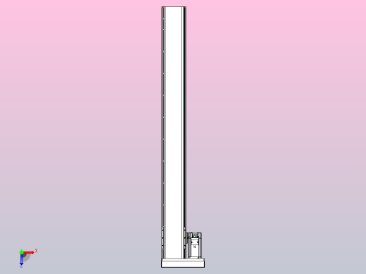 日规模组半封闭丝杆TPA-HNR-110D-1610C-L950-MR-C-P40-N3俯视缩略图