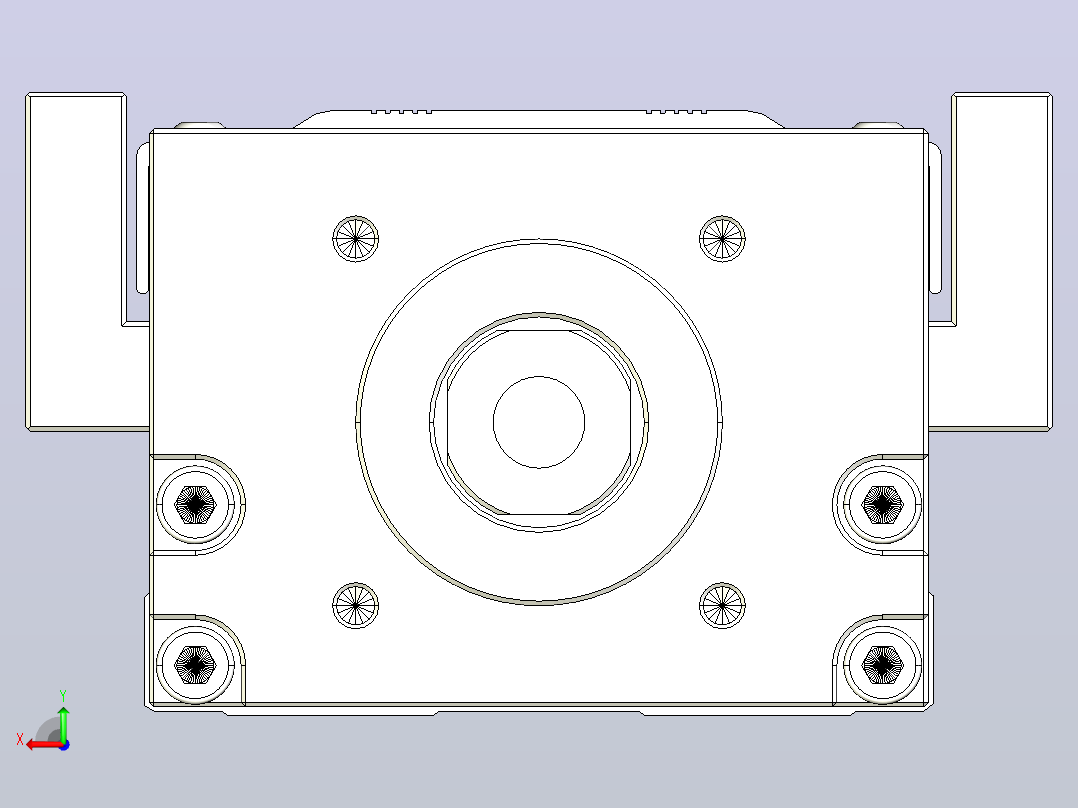 钢基模组TPA-KNR-8610C-340A1-M-H0后视图