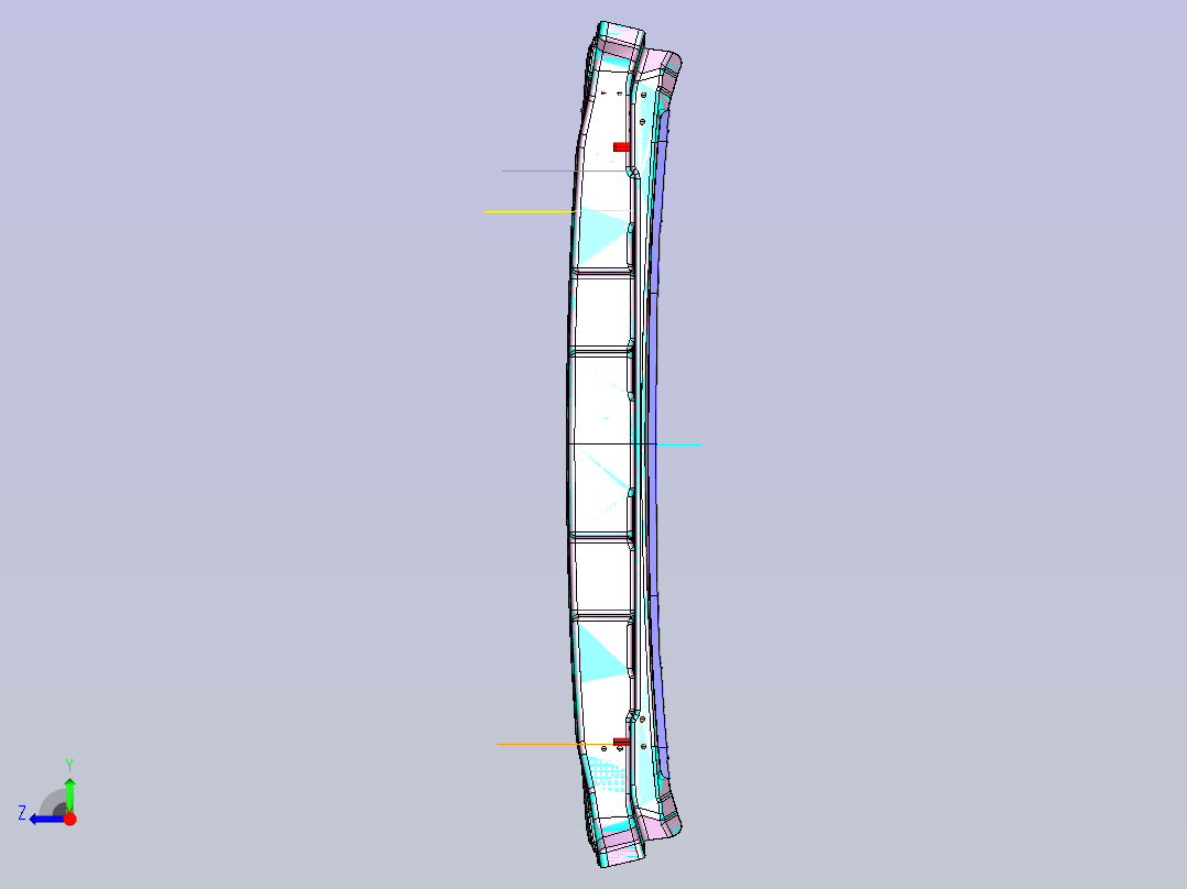 力帆X60 S5701100顶盖外板总成右视图