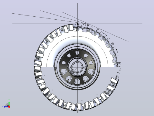 用于童车项目的全地形车车轮25x8x12-atv-wheel右视缩略图