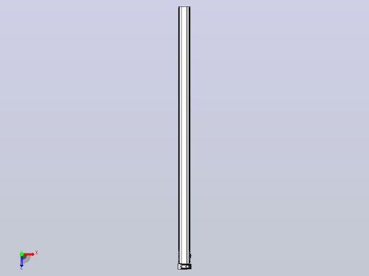 皮带直线轴半封闭可选导轨TPA-HNB-140D-120-L2850-LU-C-P40-N3俯视缩略图