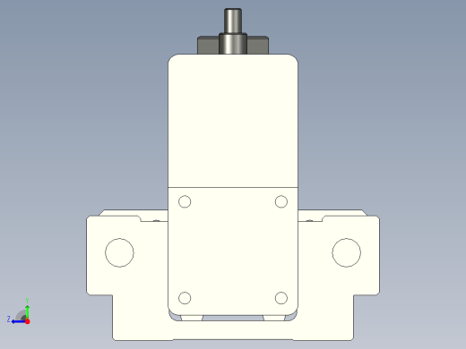 MTC25-150-P#-P-M100W-RMTC25电缸 100W伺服电机折装 带导杆右视缩略图