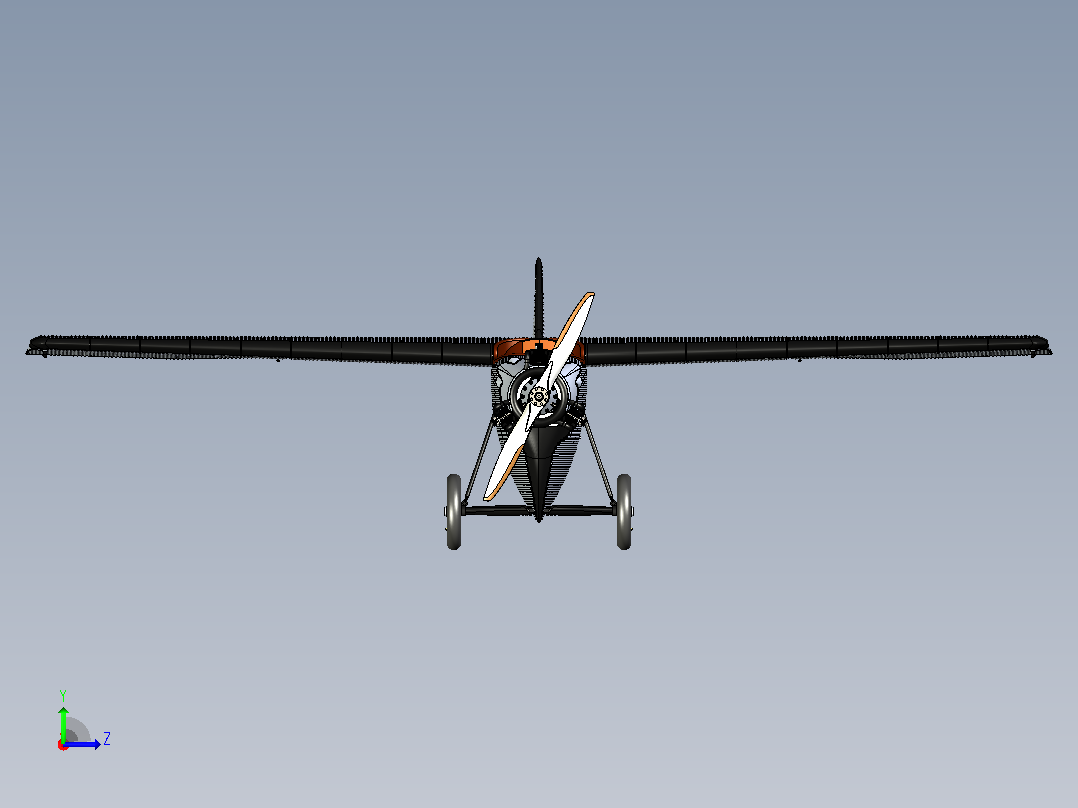 ANT-2飞机左视图