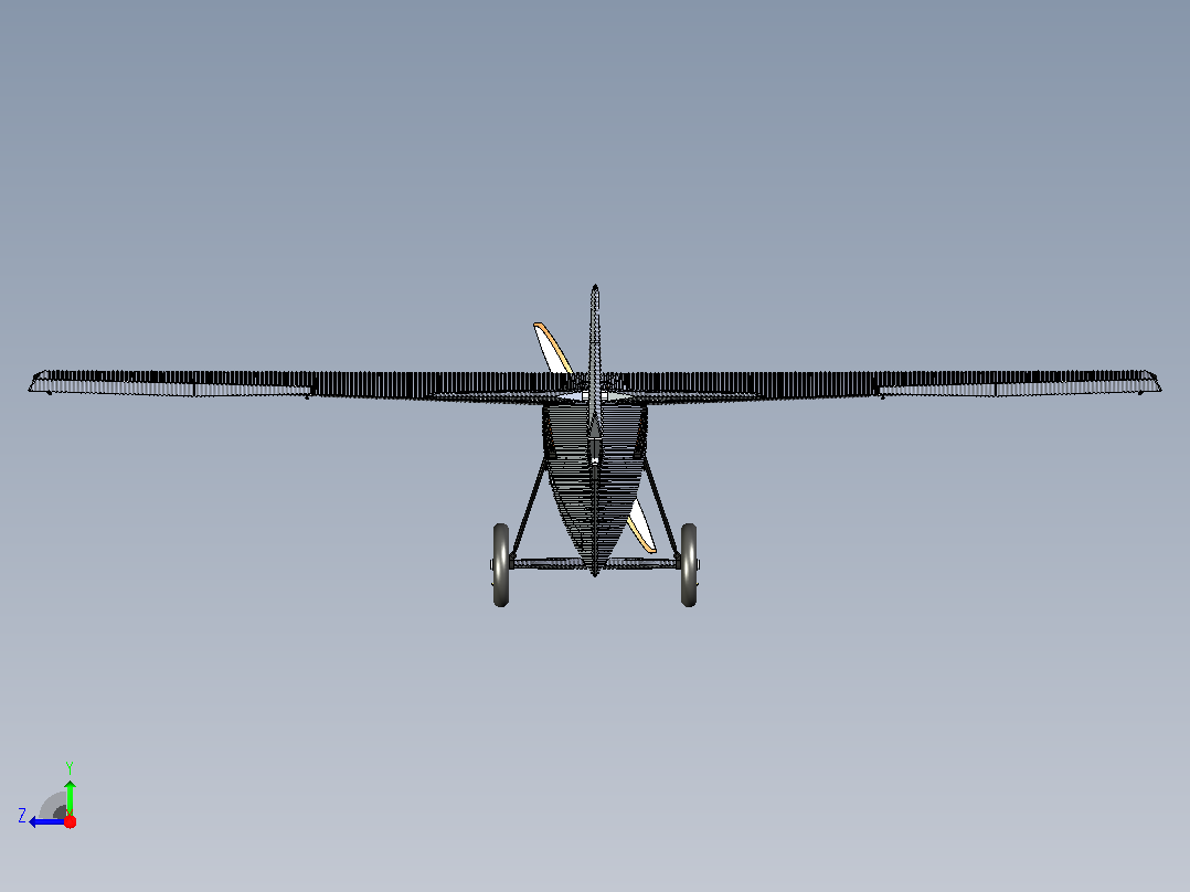 ANT-2飞机右视图