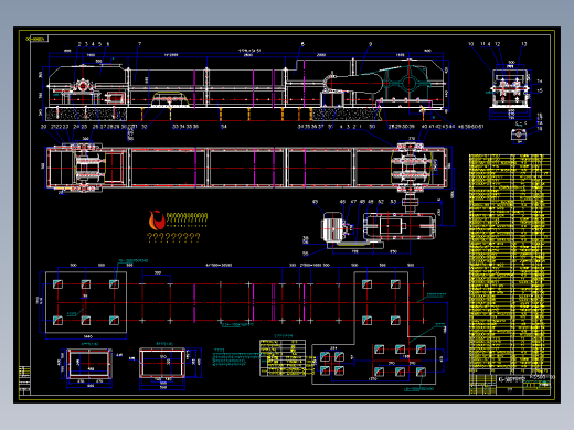 KS500-Ⅲ-型双链刮板输送机全套图83张