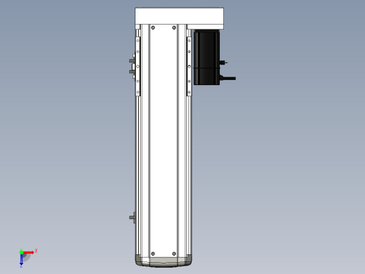 Toyo东佑达直线模组-ETH14-350-BR-200W+煞車俯视缩略图