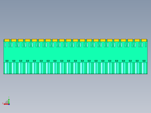 DEGSON 2EDG 系列 5.0mm 可插拔接线端子组-2EDGKD-5.0-21P-14-00AH后视缩略图