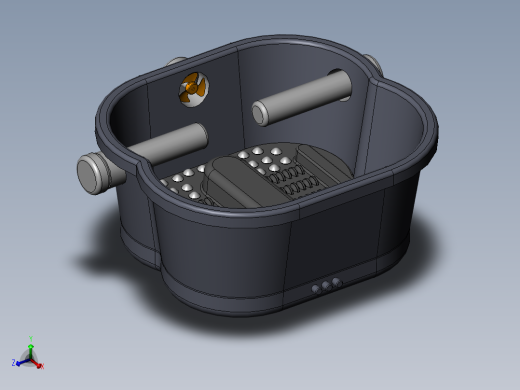 足部按摩洗浴机设计