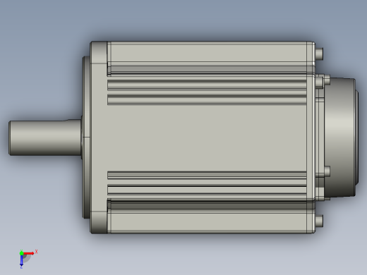 电机MS6G-130CN15B2-42P3俯视缩略图