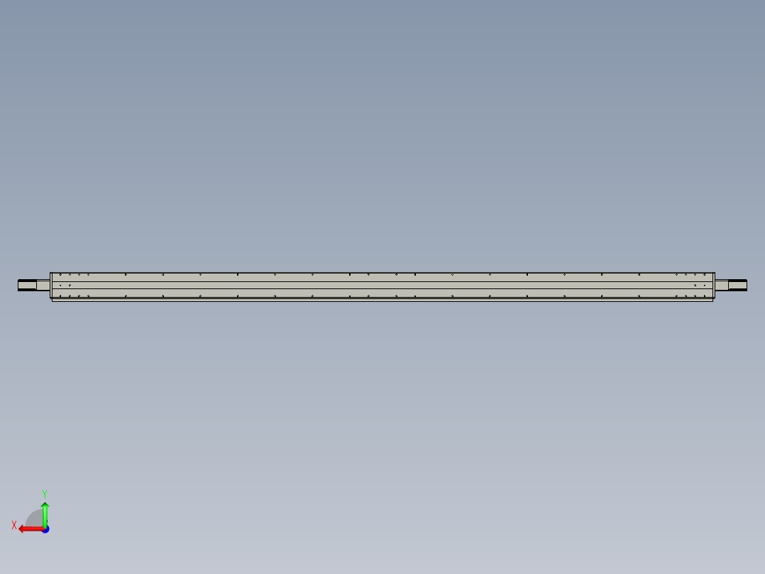 威洛博双电机滑台-VC14D2-S1500-BC-P40-C6后视图