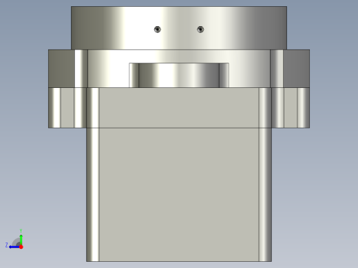 中空旋转平台KFN85-5模型(8-26 38.1-2 4-4.5-47.14-47.14)右视缩略图