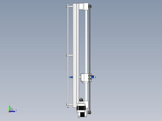 自动写字机模型左视缩略图