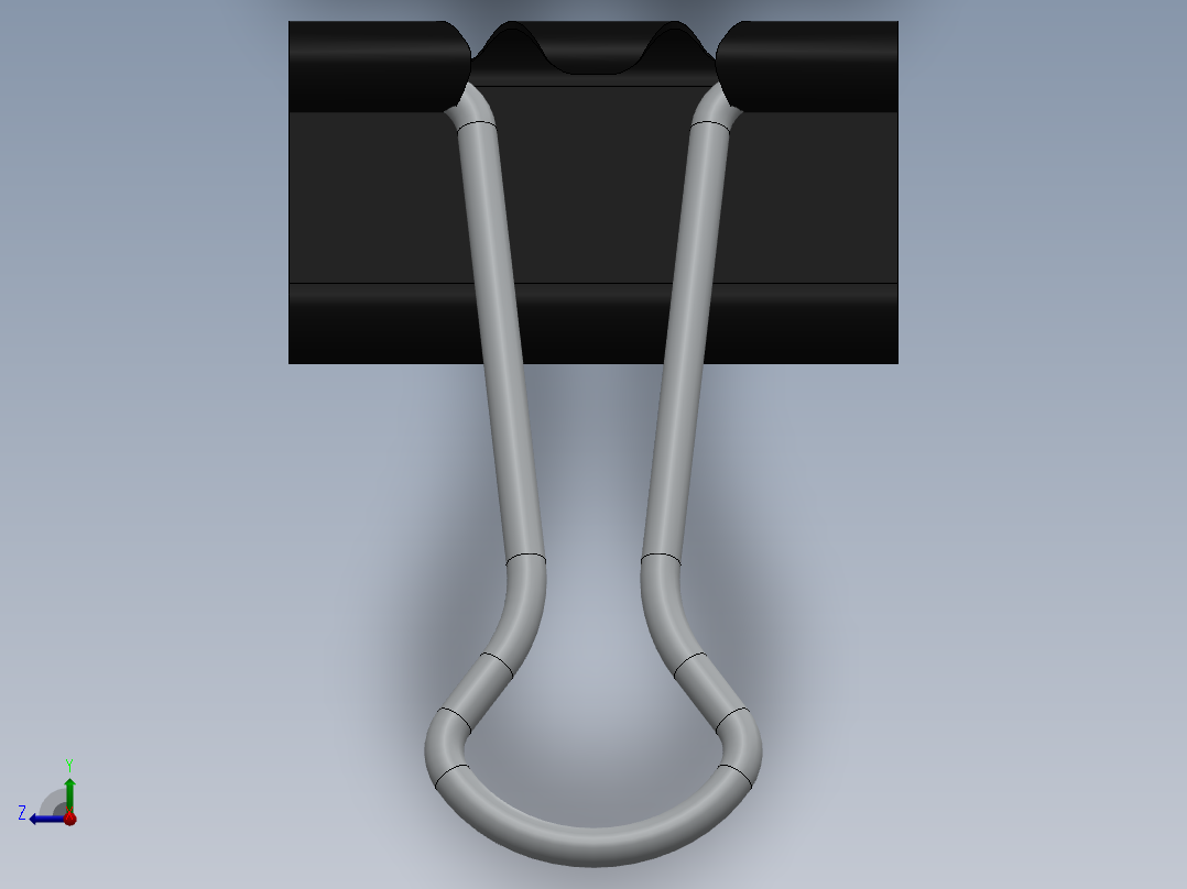 文件夹子右视图