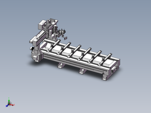 组装门的机械设备