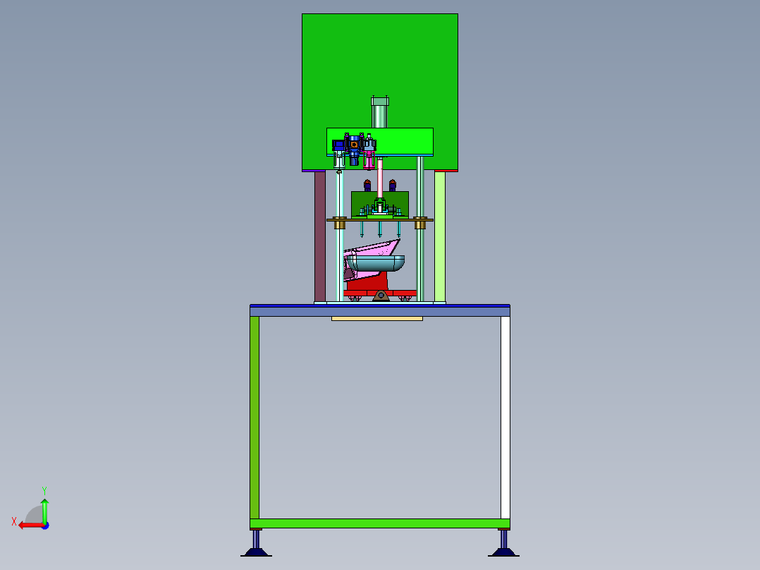 n压实验机后视图