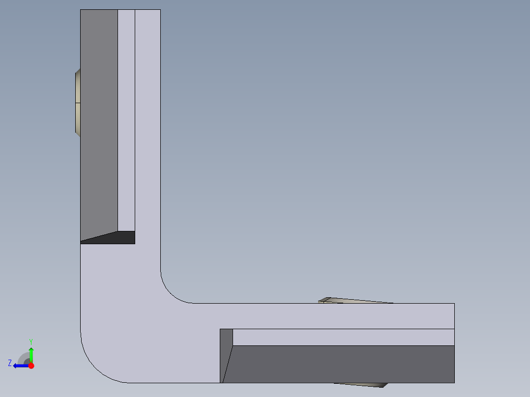 型材-BR 6-6 INNER BRACKET 3842535575右视图