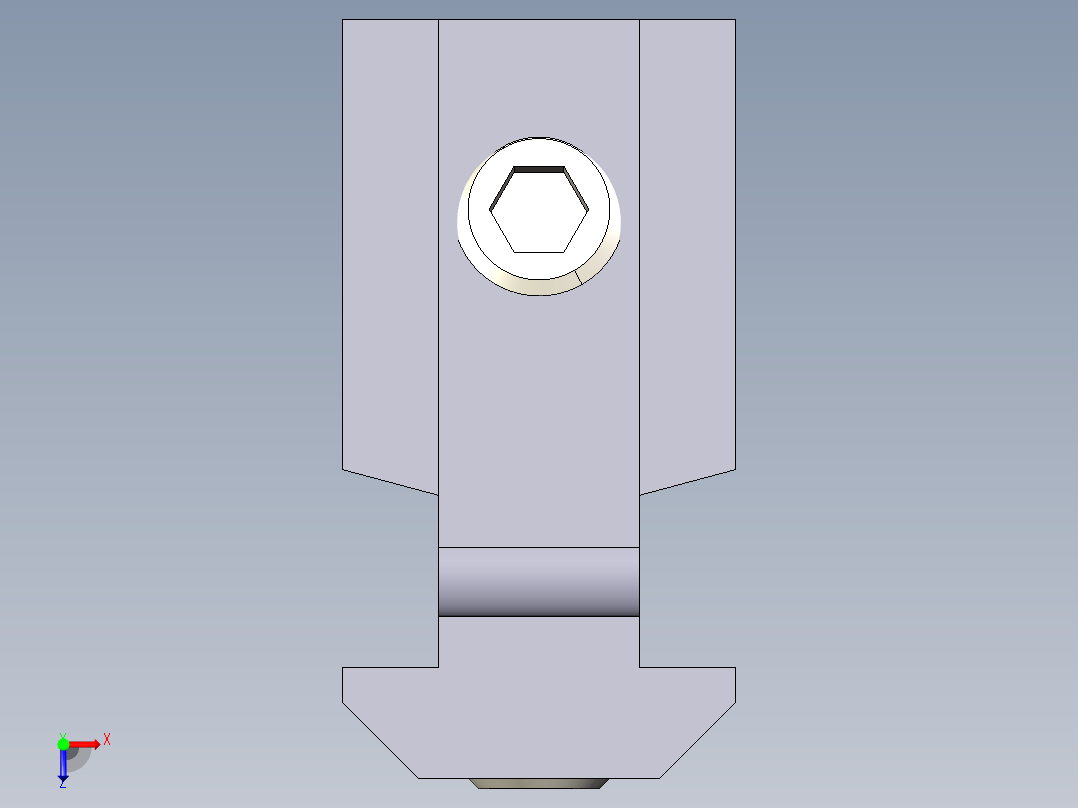 型材-BR 6-6 INNER BRACKET 3842535575俯视图