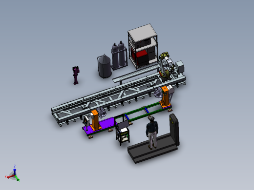 焊接机械手与变位机调试模拟sw18